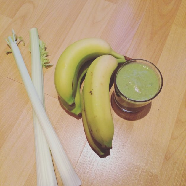 How To Make Celery Banana Milkshake