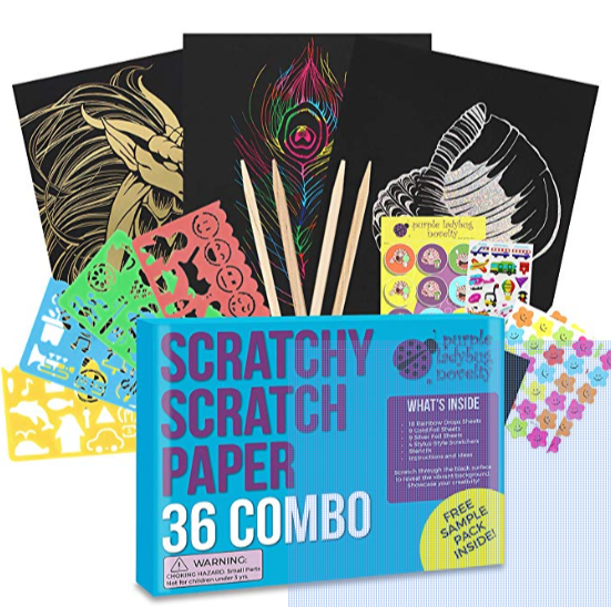 Scratchy toy set