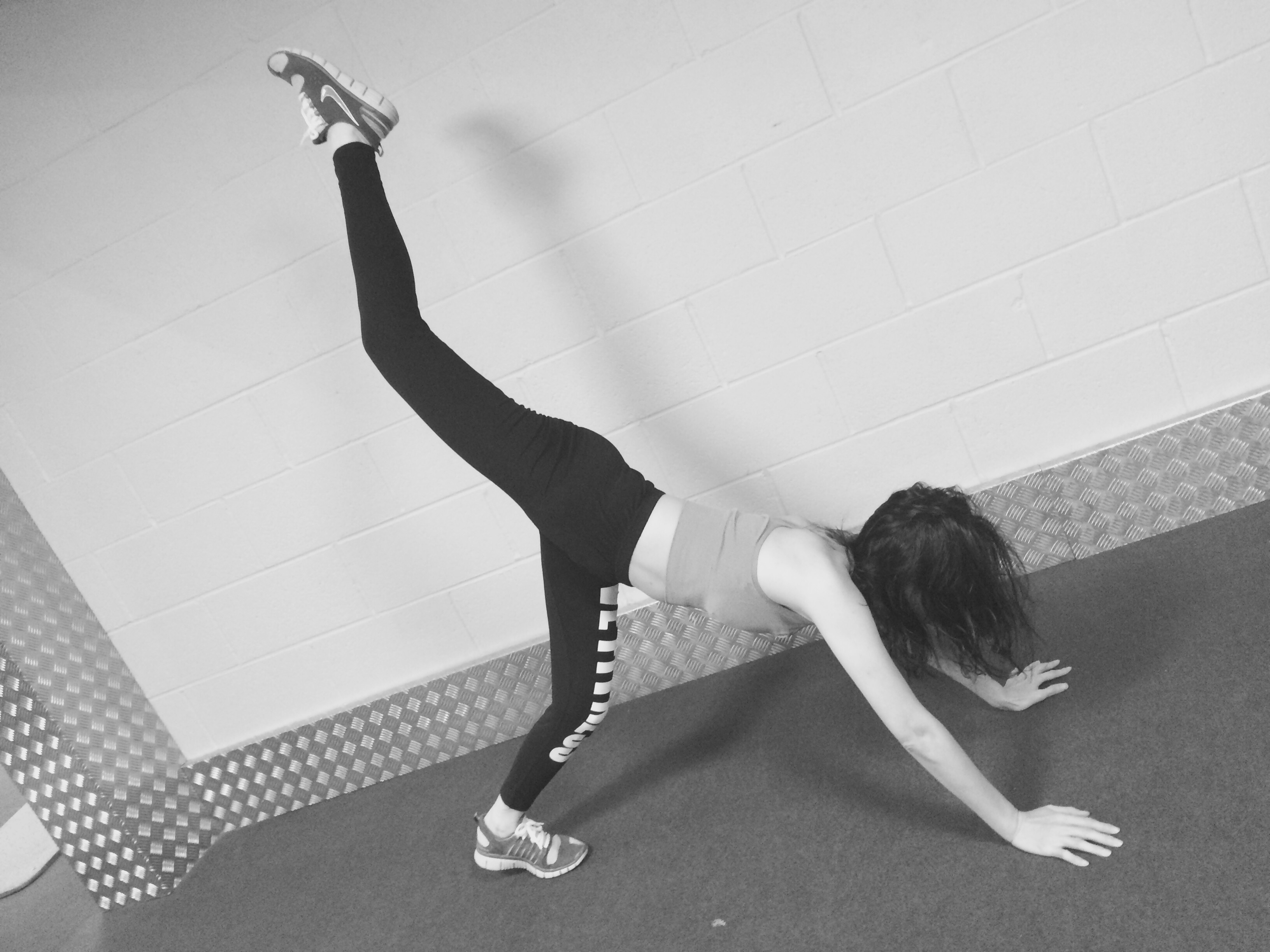 Yoga Pose – Raised Leg Downward Facing Dog Pose