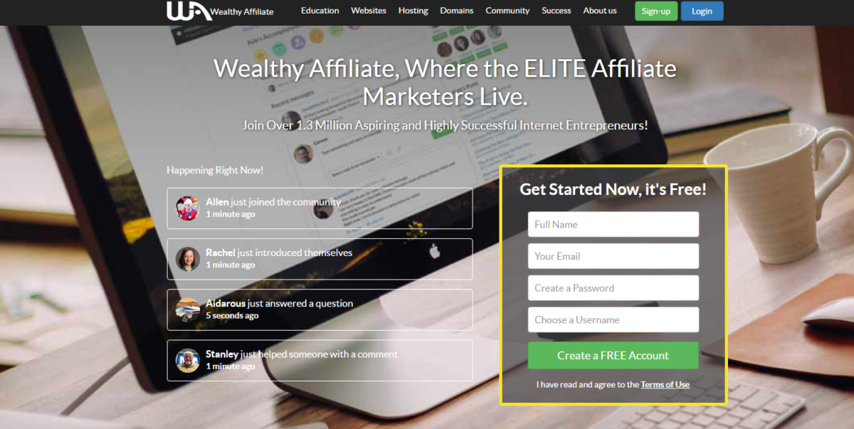Homebased Business Review – Wealthy Affiliate Is it a Scam? Wealthy Affiliate