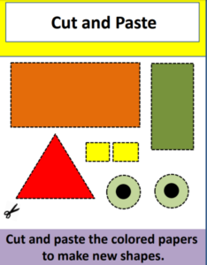 Cut and Paste for under 5s