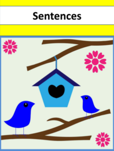 Sentences for under 5s